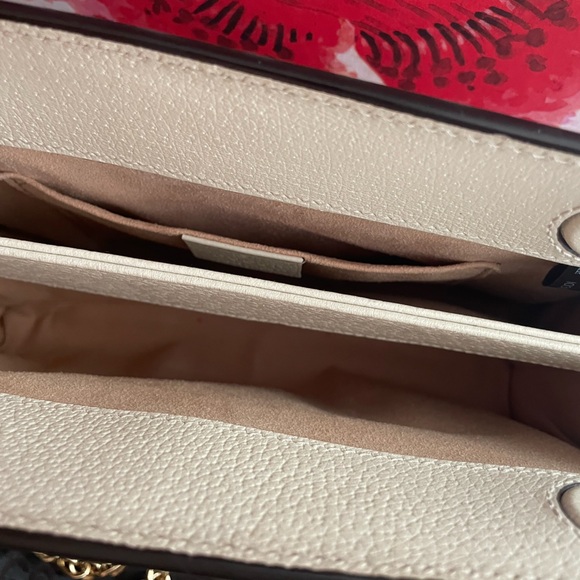 EUC GUCCI GG SUPREME MONOGRAM FLORA OPHIDIA Chain Shoulder Bag - Picture 7 of 16